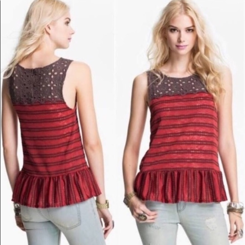 Free People XSmall sleeveless blouse